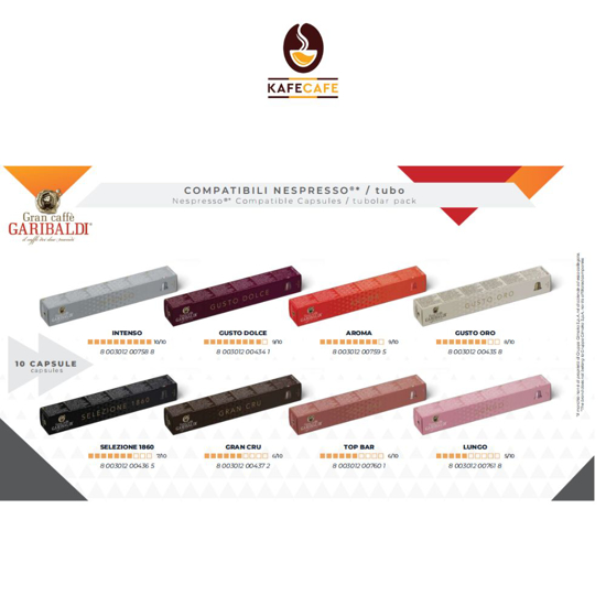 Picture of 140 NESPRESSO GARIBALDI COFFEE COLLECTION